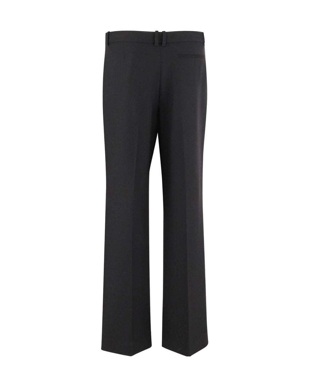 The Row Black Albereta Straight Leg Pants