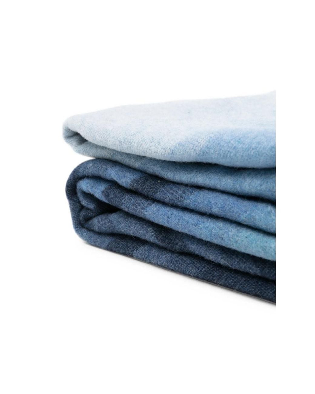 Missoni Blue Plaid Scarf for men