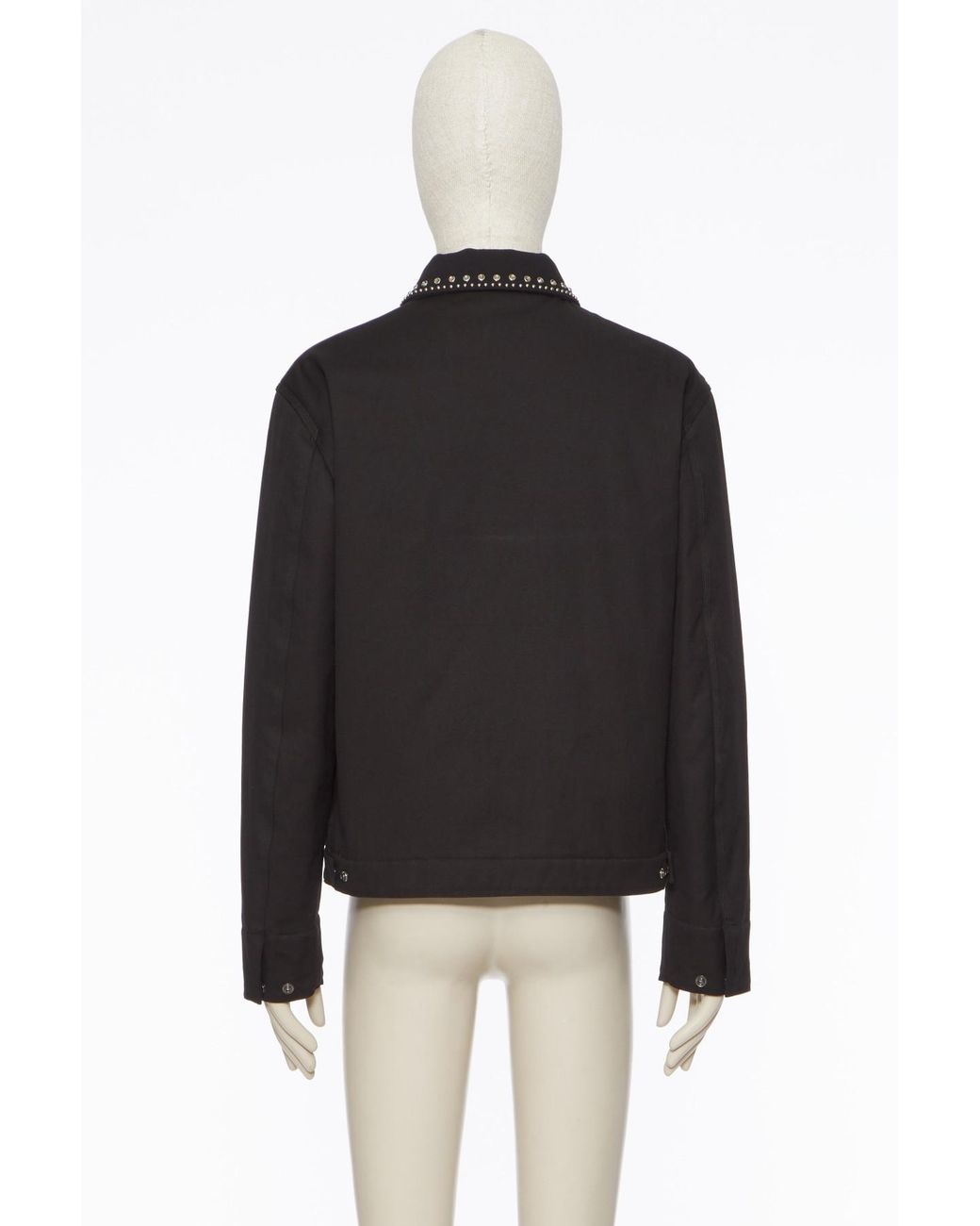 Valentino Black Long-Sleeved Casual Jacket for men