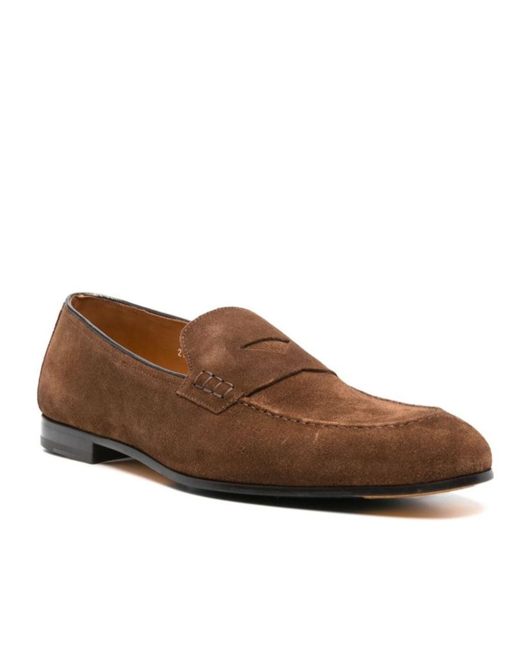 Doucal's Brown Penny Loafers for men