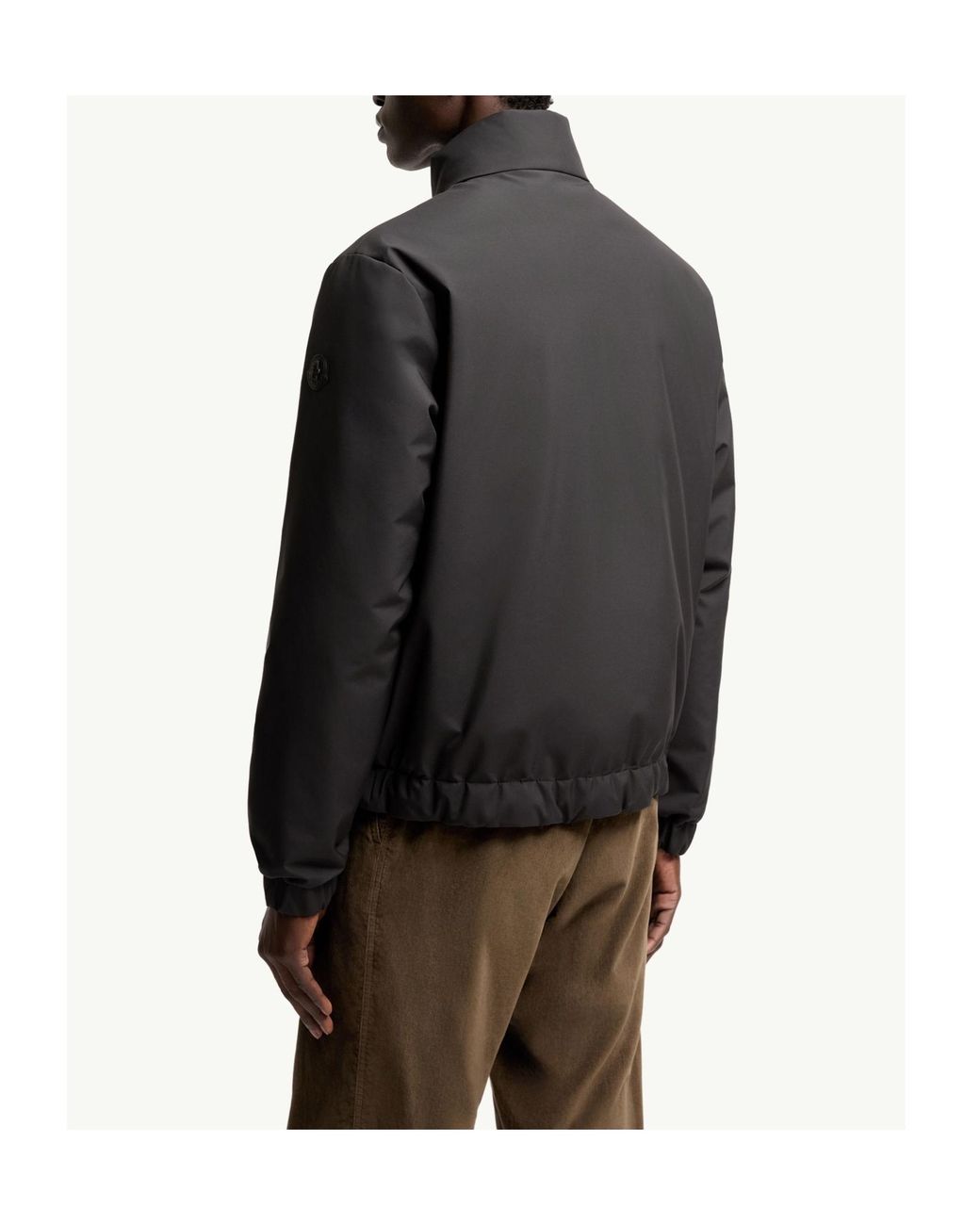 Moncler Black Luserna Short Down Jacket for men