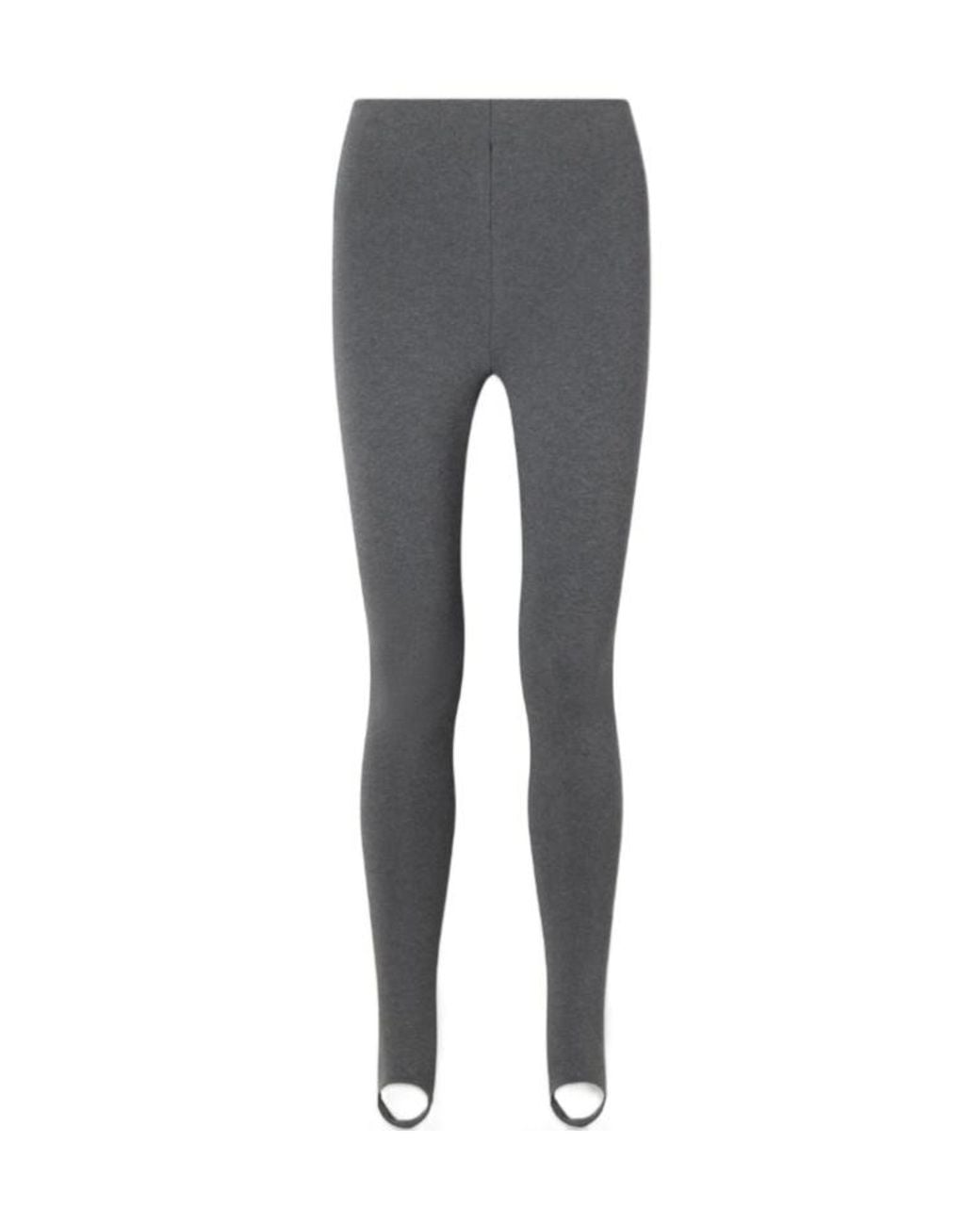 TOVE Gray Footed Stretch Knit Leggings
