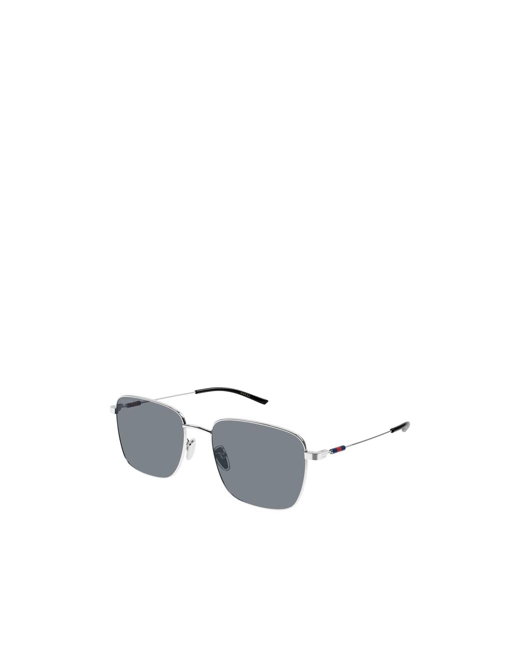 Gucci Metallic Eyewear Square Frame Sunglasses for men