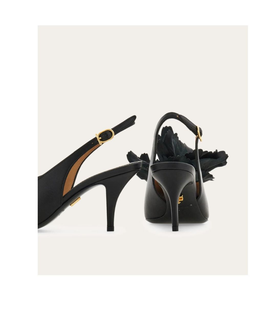 Ferragamo Black Sandals