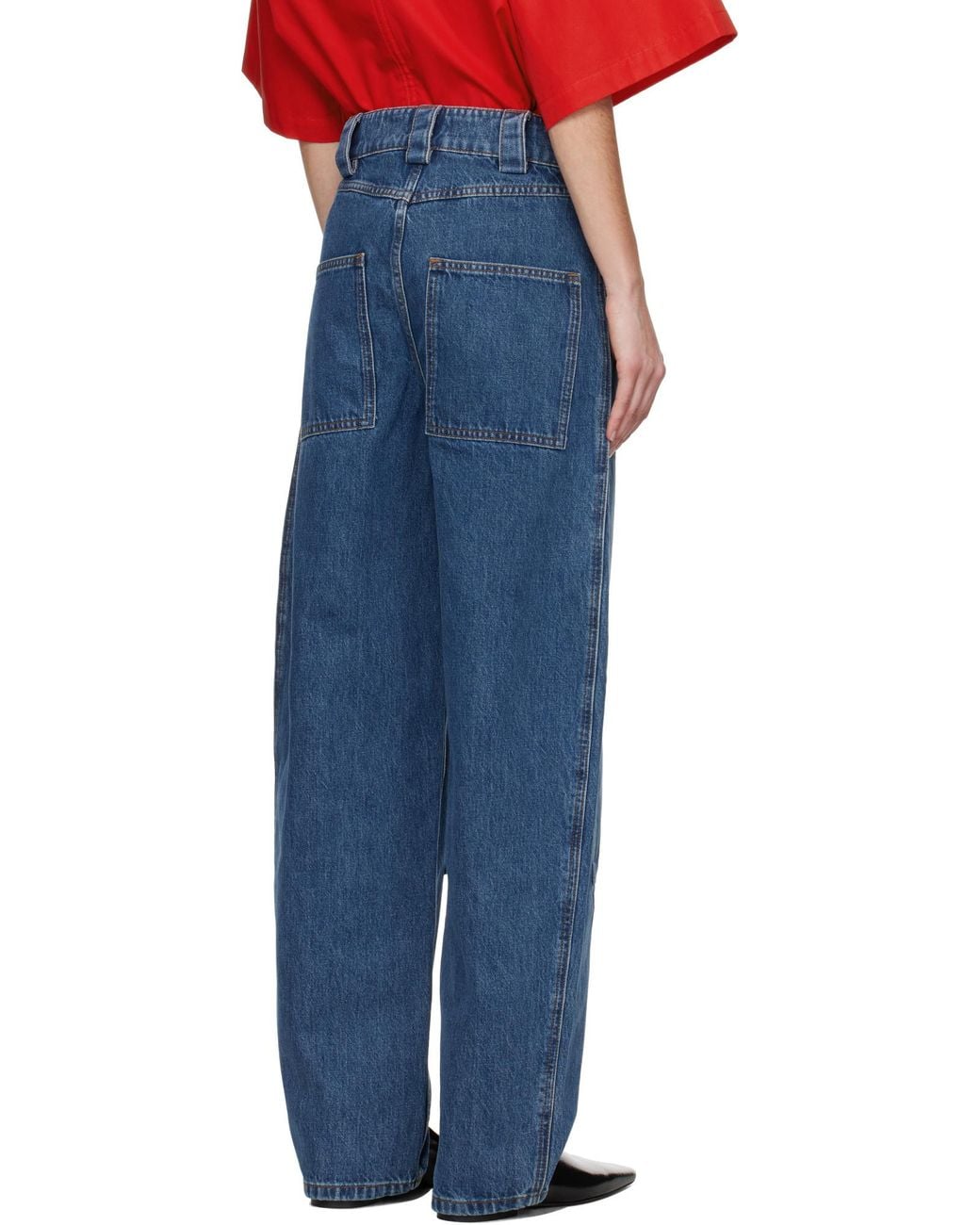 Co. Blue Patch Pocket Jeans