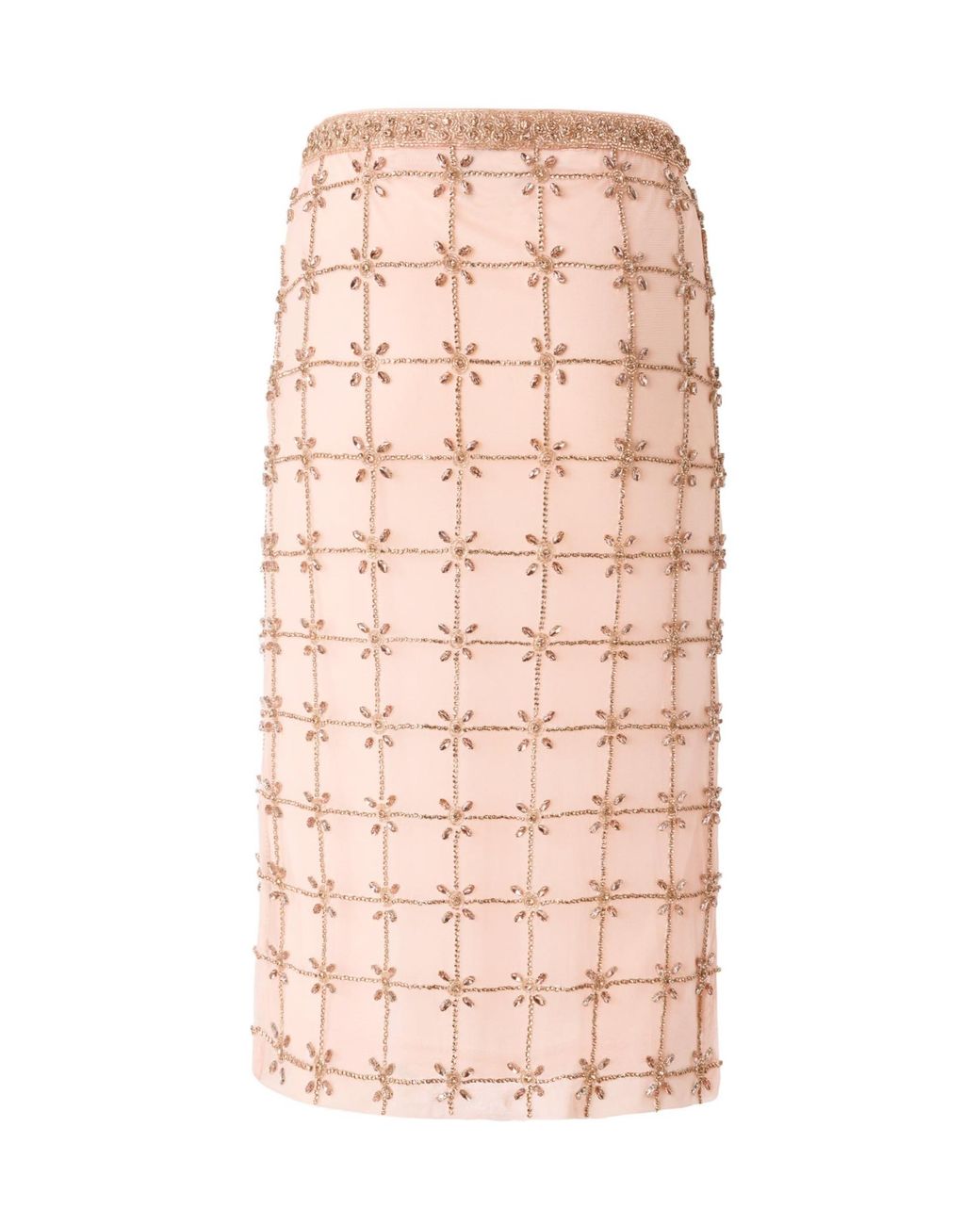 Pinko Pink Calf-Length Skirt