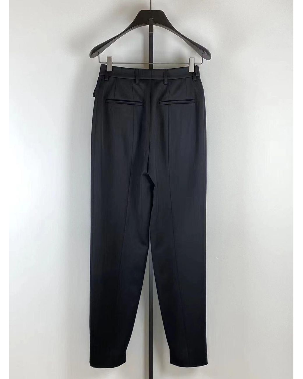 Prada Black Front Pocket Tailored Trousers