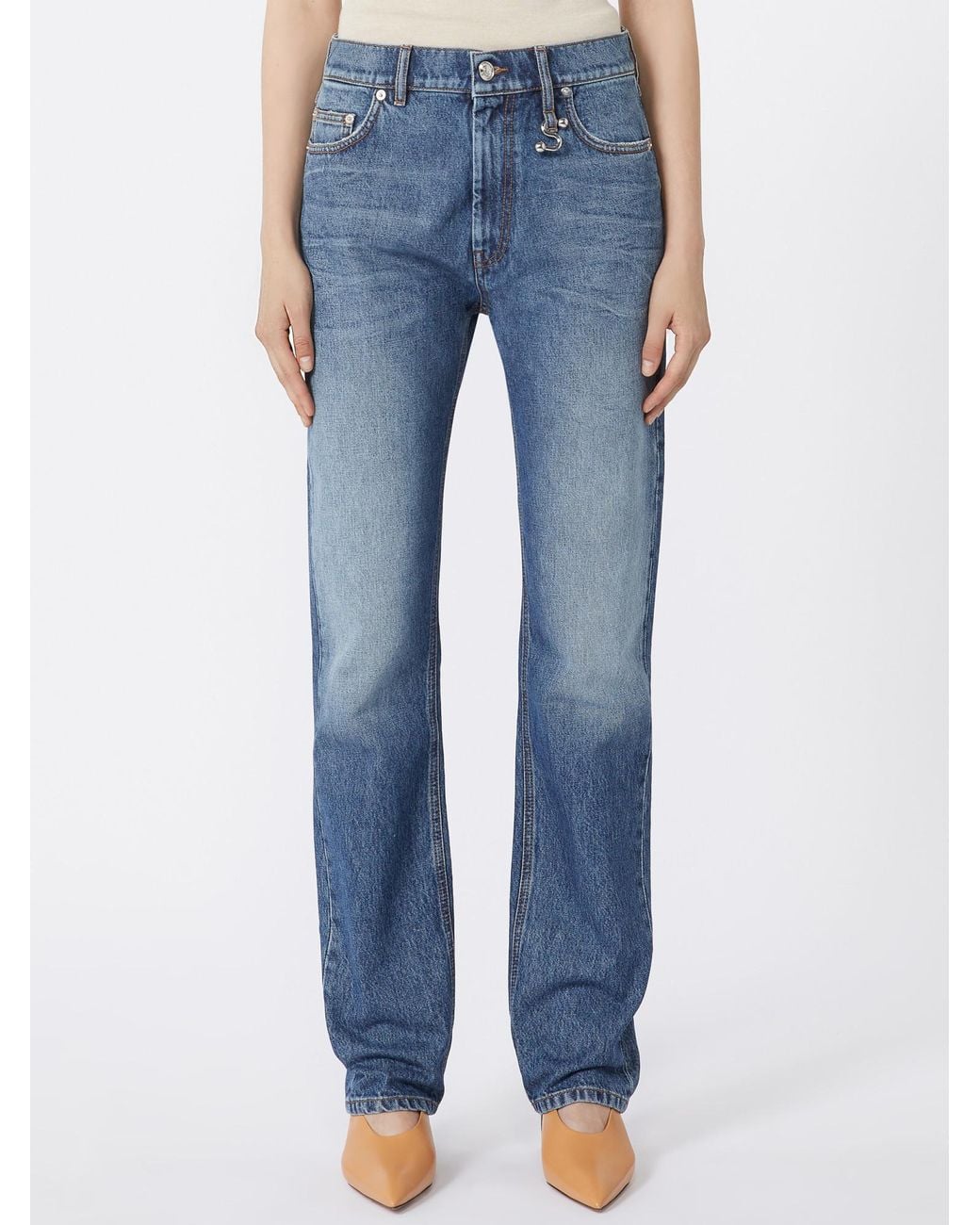 Sportmax Blue Baita Regular Fit Jeans