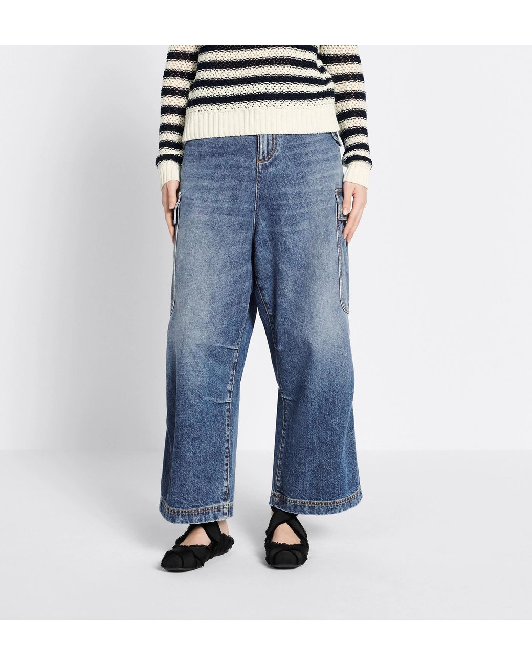 Dior Blue 8 Cargo Jeans, D02