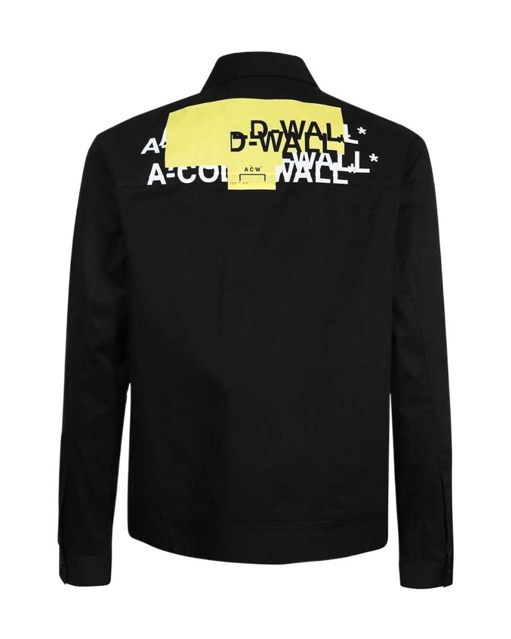 A_COLD_WALL* Black Logo Overlay Tech Jacket for men