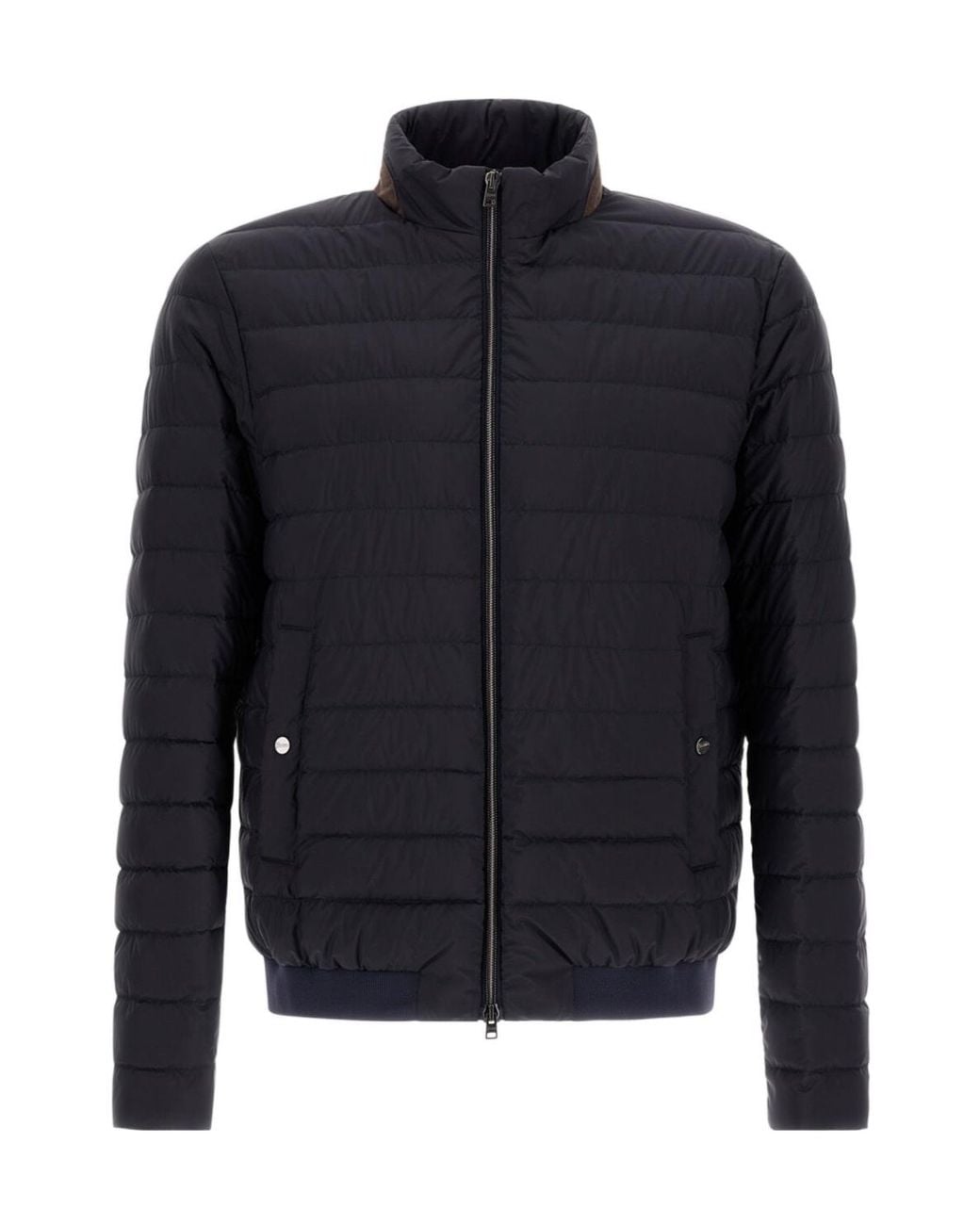 Herno Blue キルティング ジャケット for men