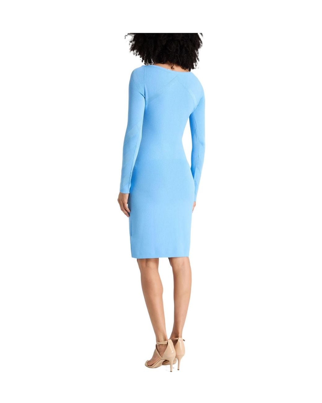 Burberry Blue Sheath Dresses