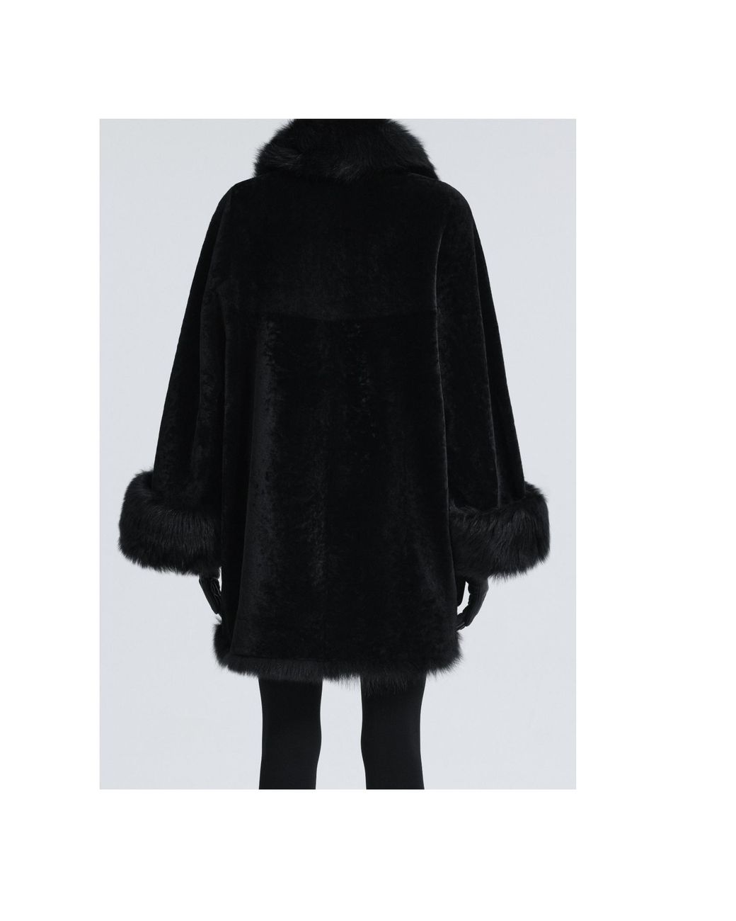 Nour Hammour Black Long-Sleeved Coat