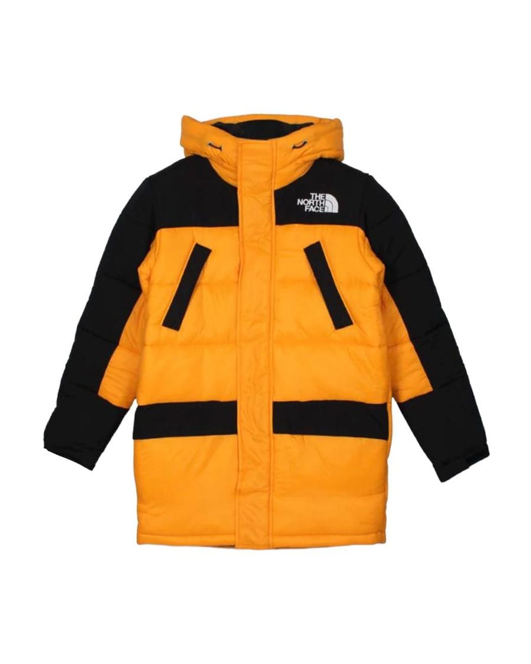 The North Face Orange Himalayan Padded Jacket for men