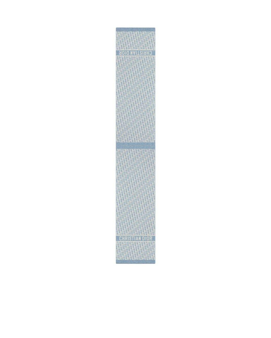 Dior Blue Alps Oblique Scarf