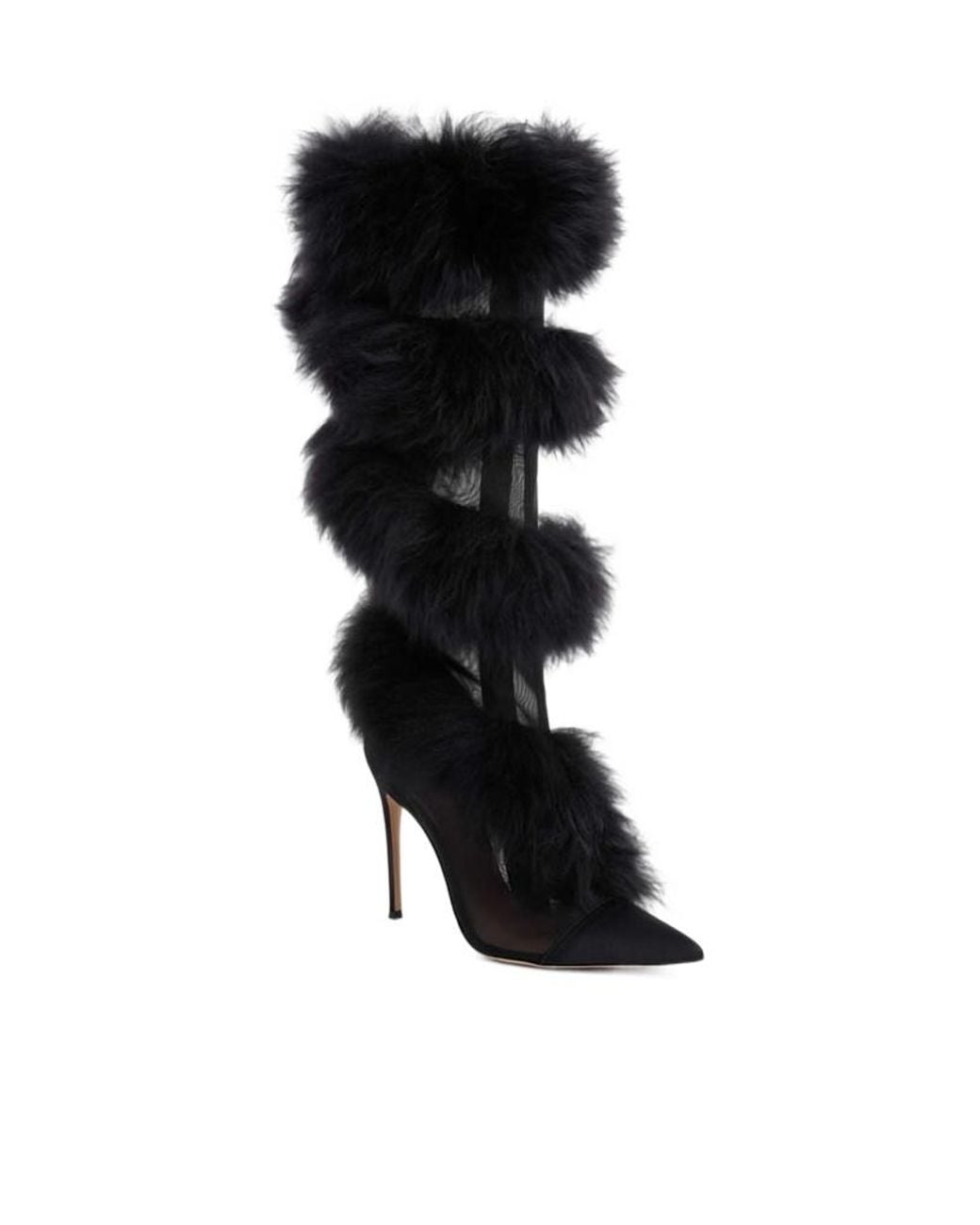 Gianvito Rossi Black Fitzy Pointed Boots