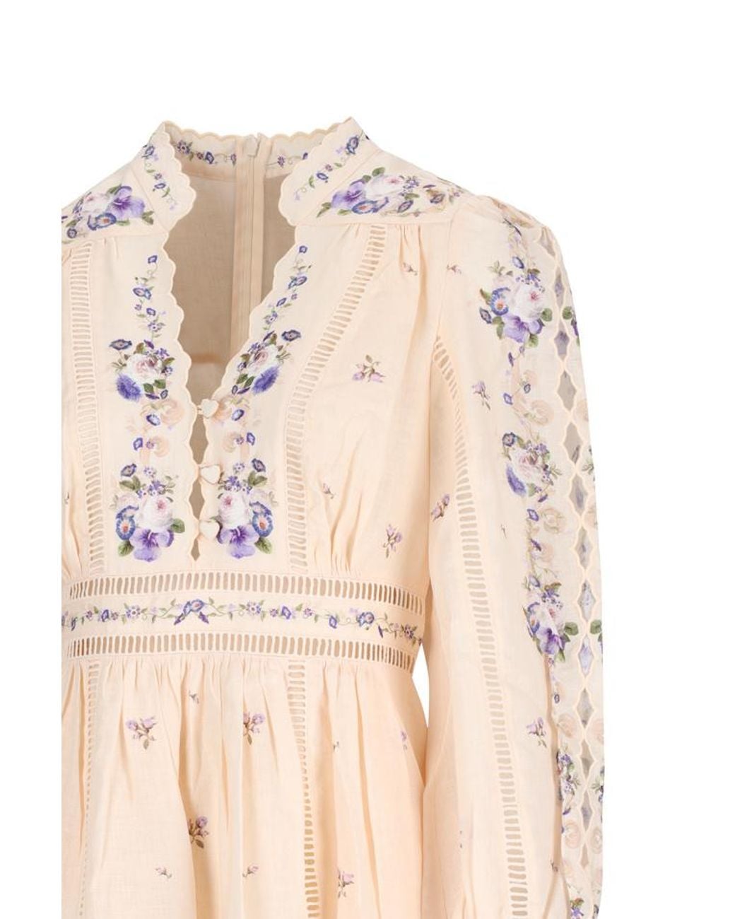 Zimmermann Natural Patience Mini Dress