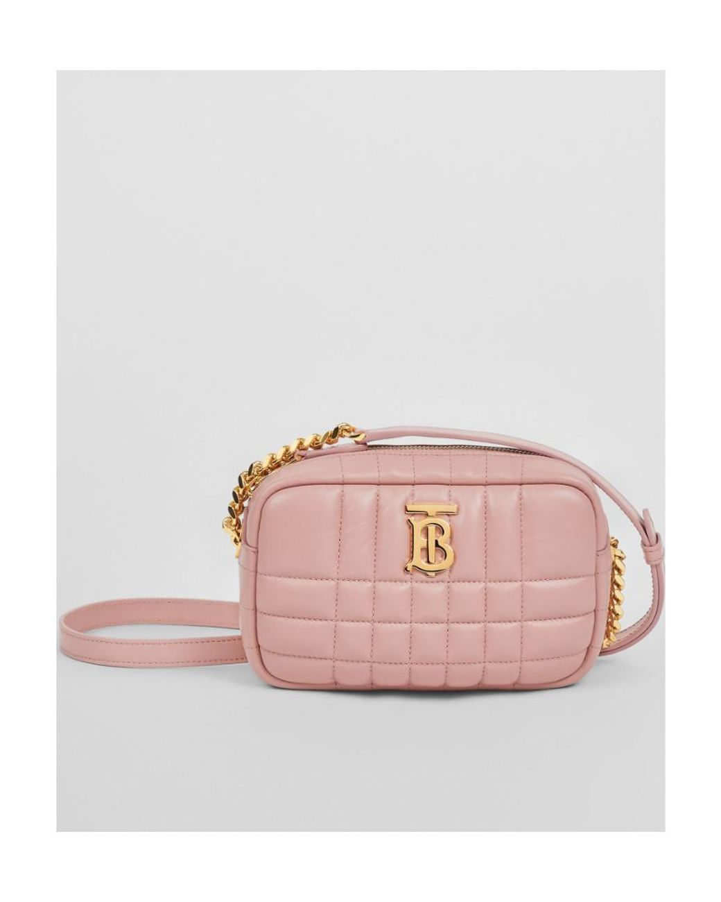 Burberry Pink Lola Mini Crossbody Bag