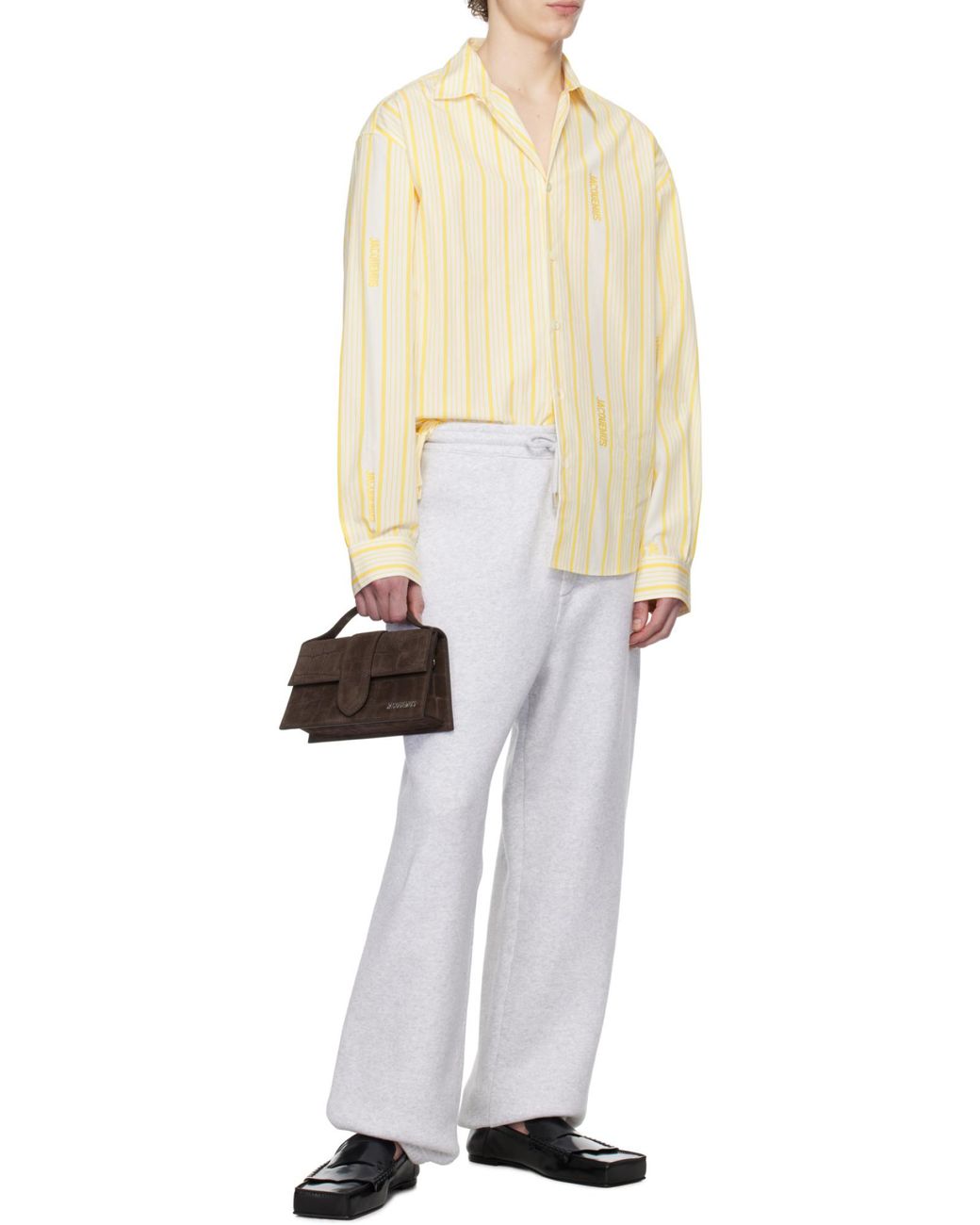 Jacquemus White The Torneo Track Pants for men