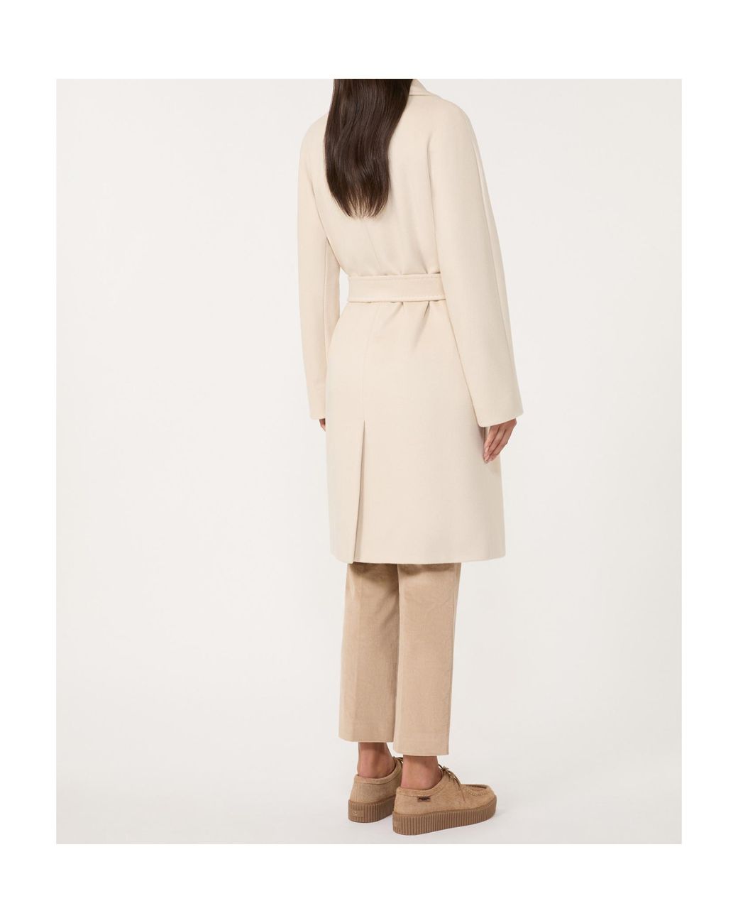 Weekend by Maxmara Natural Belt-Detail Coat