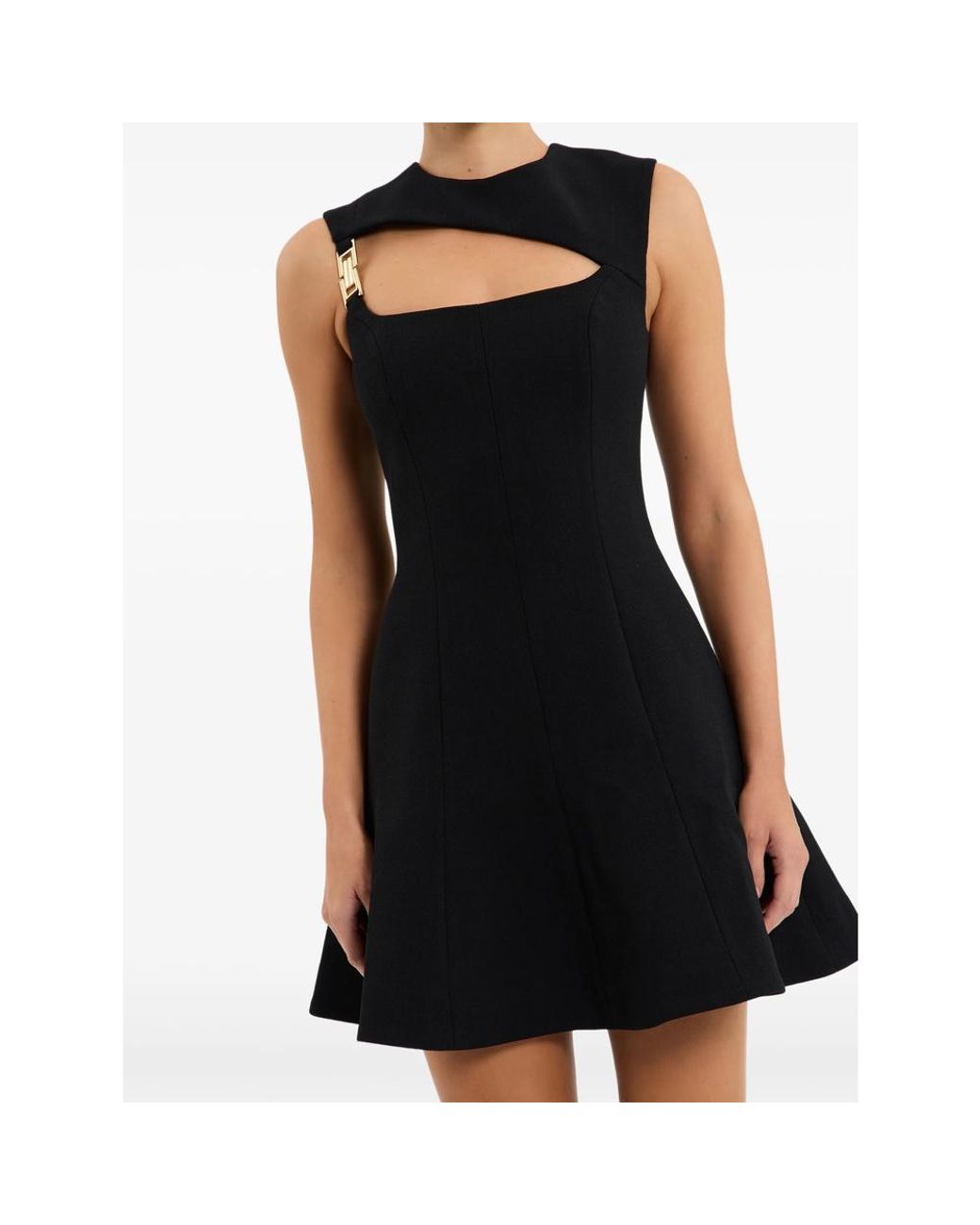 Rebecca Vallance Black Freyja Mini Dress