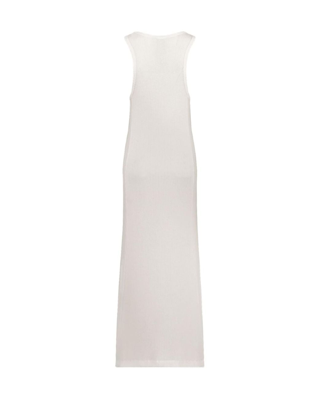Dior White Mid-Length Straight Dress