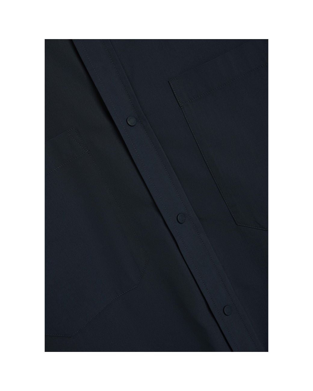 Herno Blue Modal Long-Sleeve Plain Shirt for men