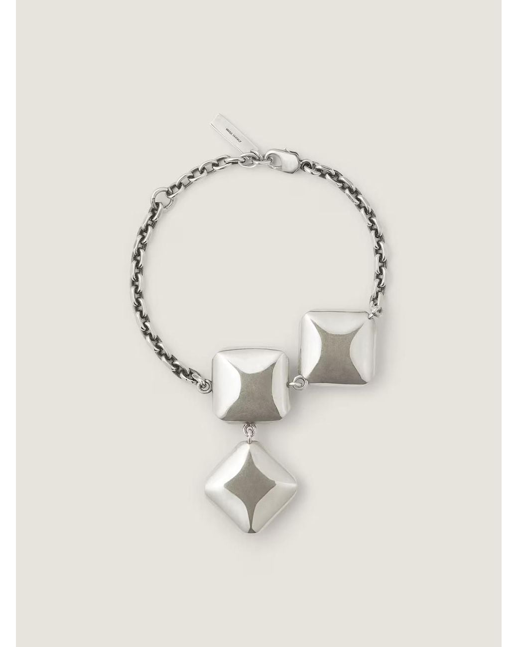 Givenchy White Deconstructed Crystals Bracelet