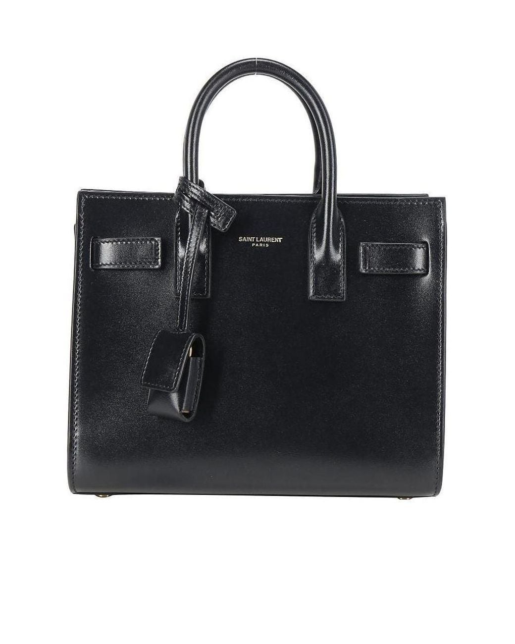 Saint Laurent Black Classic Sac De Jour Nano Tote Bag