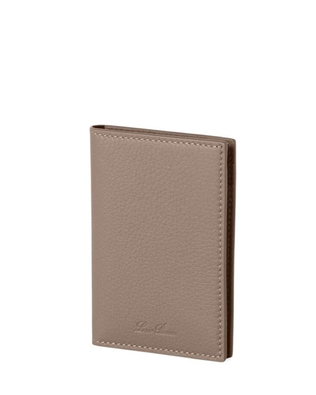 Loro Piana Brown Double Fold Clip for men