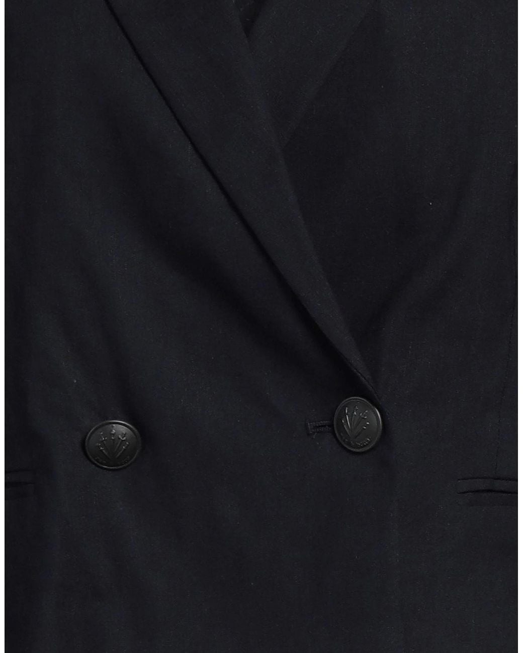Rag & Bone Blue Double-Breasted Blazer