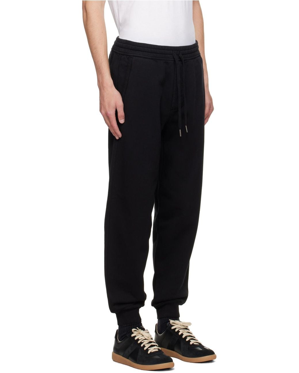 Tom Ford Black Drawstring Trousers for men