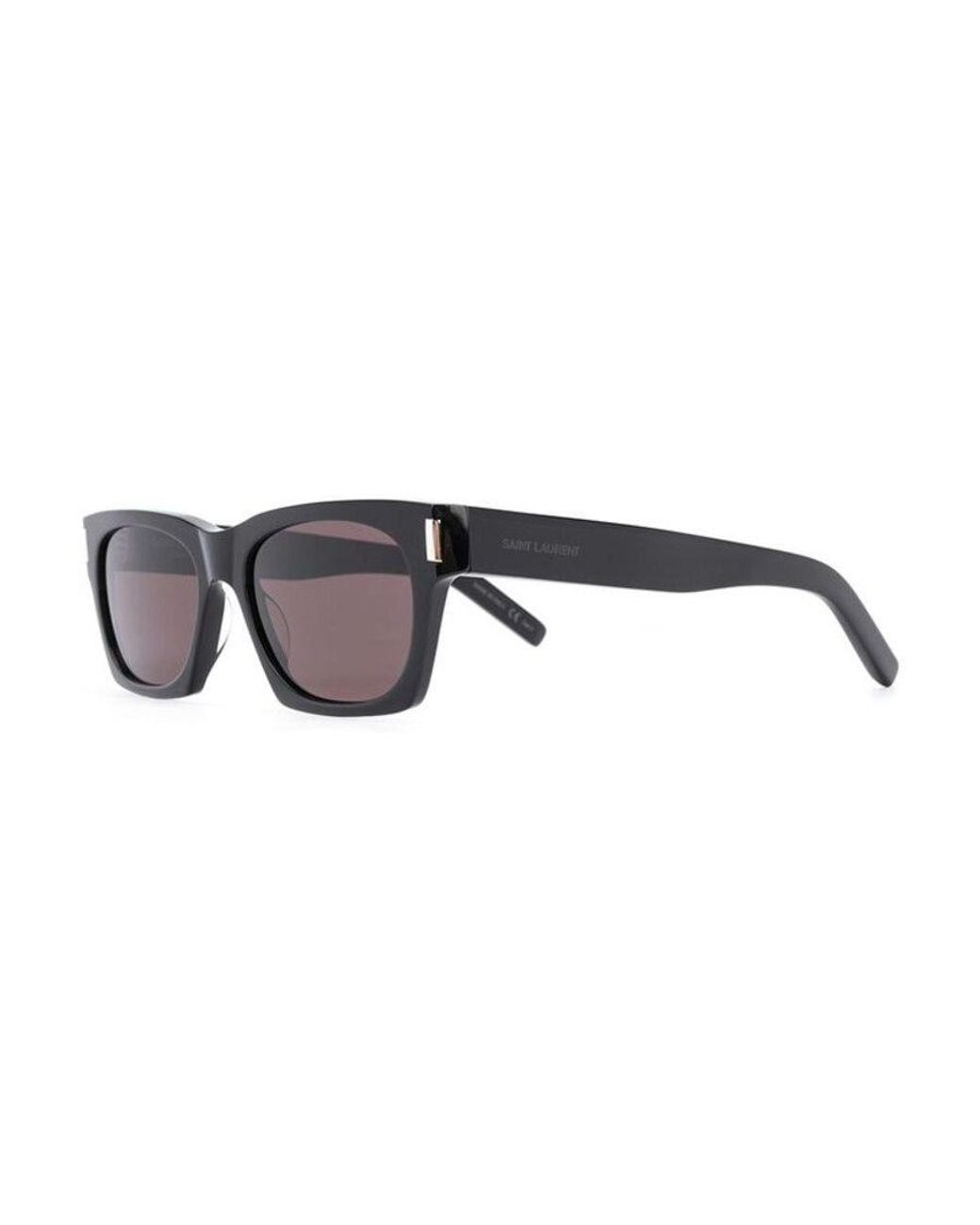 Saint Laurent Multicolor Eyewear Sl 402 Rectangular Frame Sunglasses