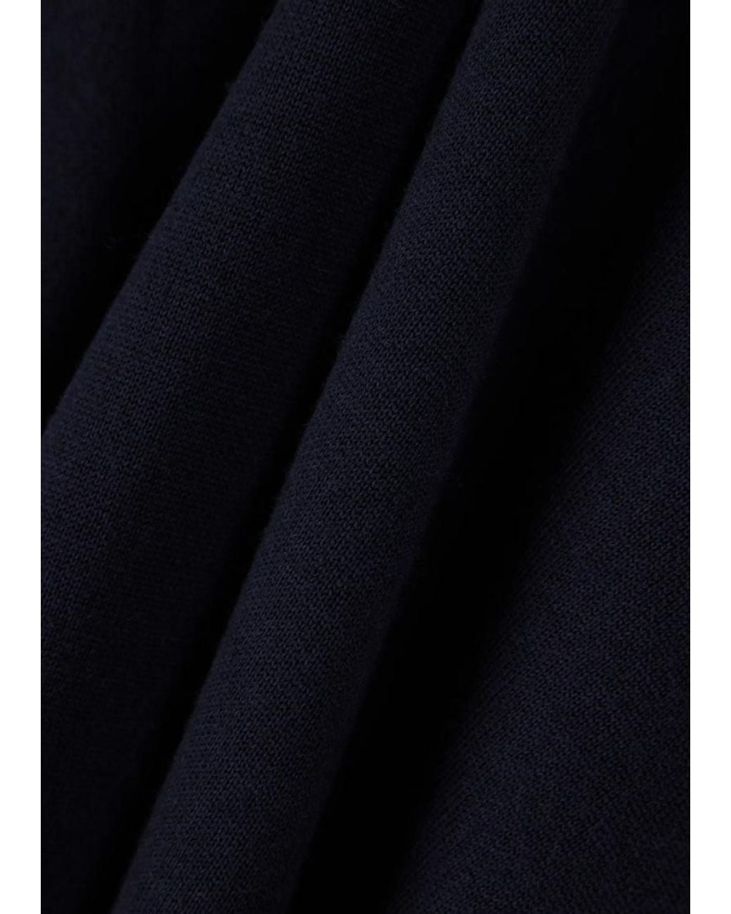 Emporio Armani Blue Drawstring Logo Pants for men