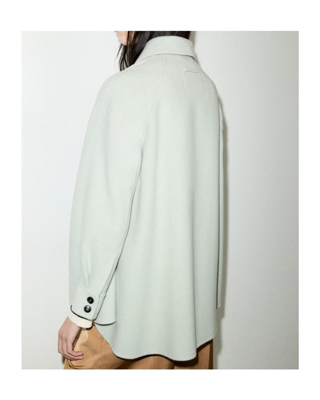 MAX&Co. Gray Double-Woven Wool Jacket