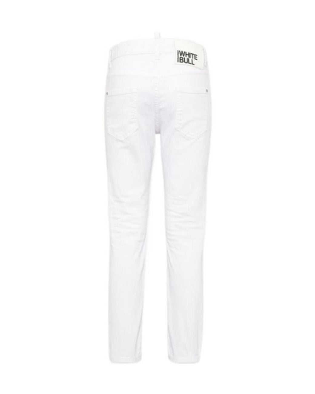 DSquared² White Dyed Cool Girl Jeans