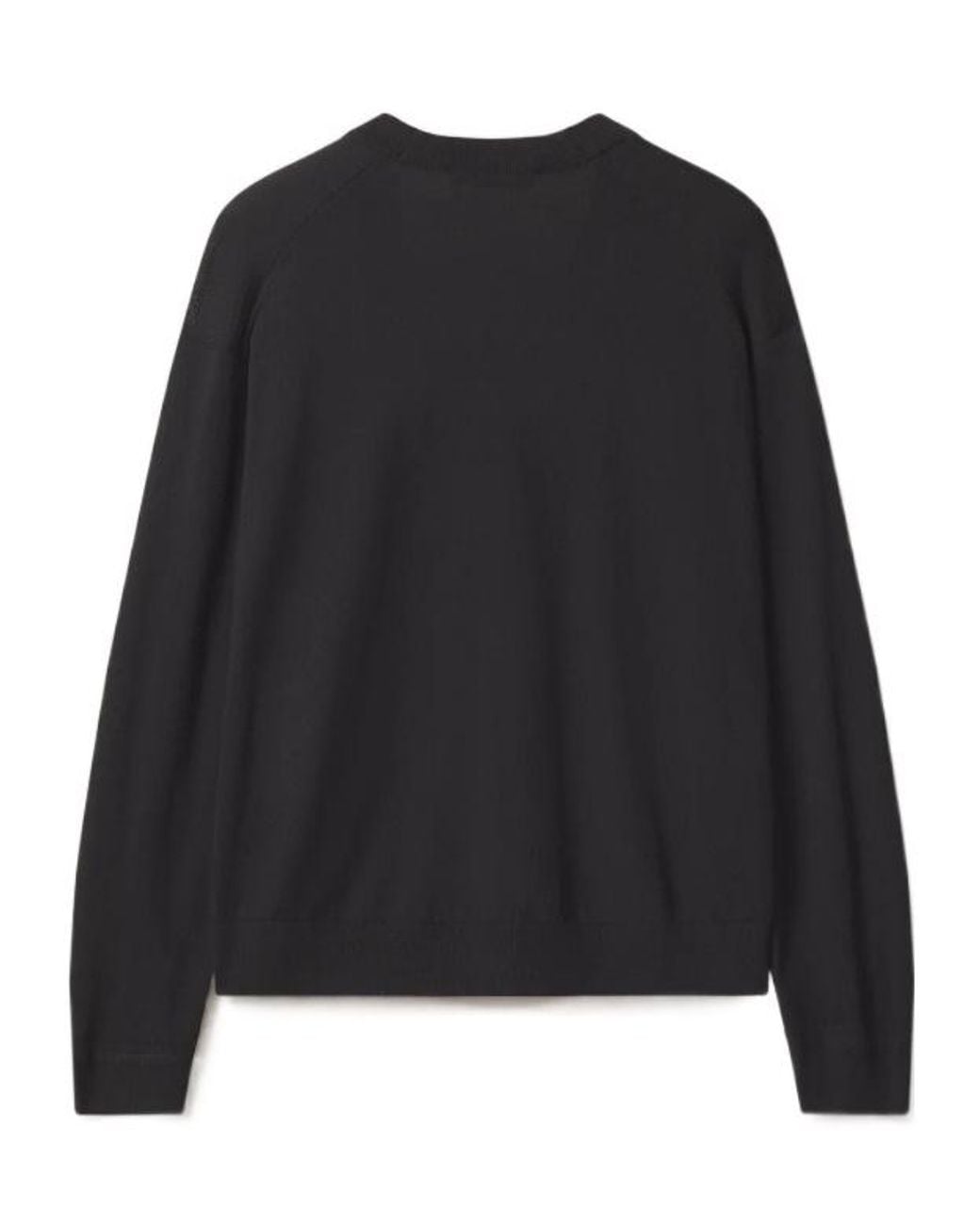 Maison Kitsuné Black Fox Head Merino Comfort Cardigan for men