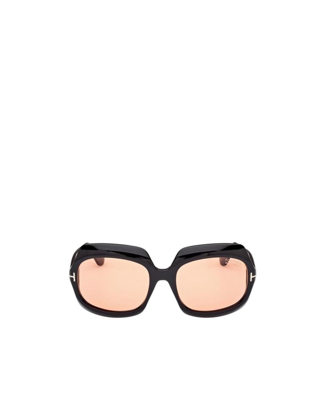 Tom Ford Pink Eyewear Ren Oversized Frame Sunglasses