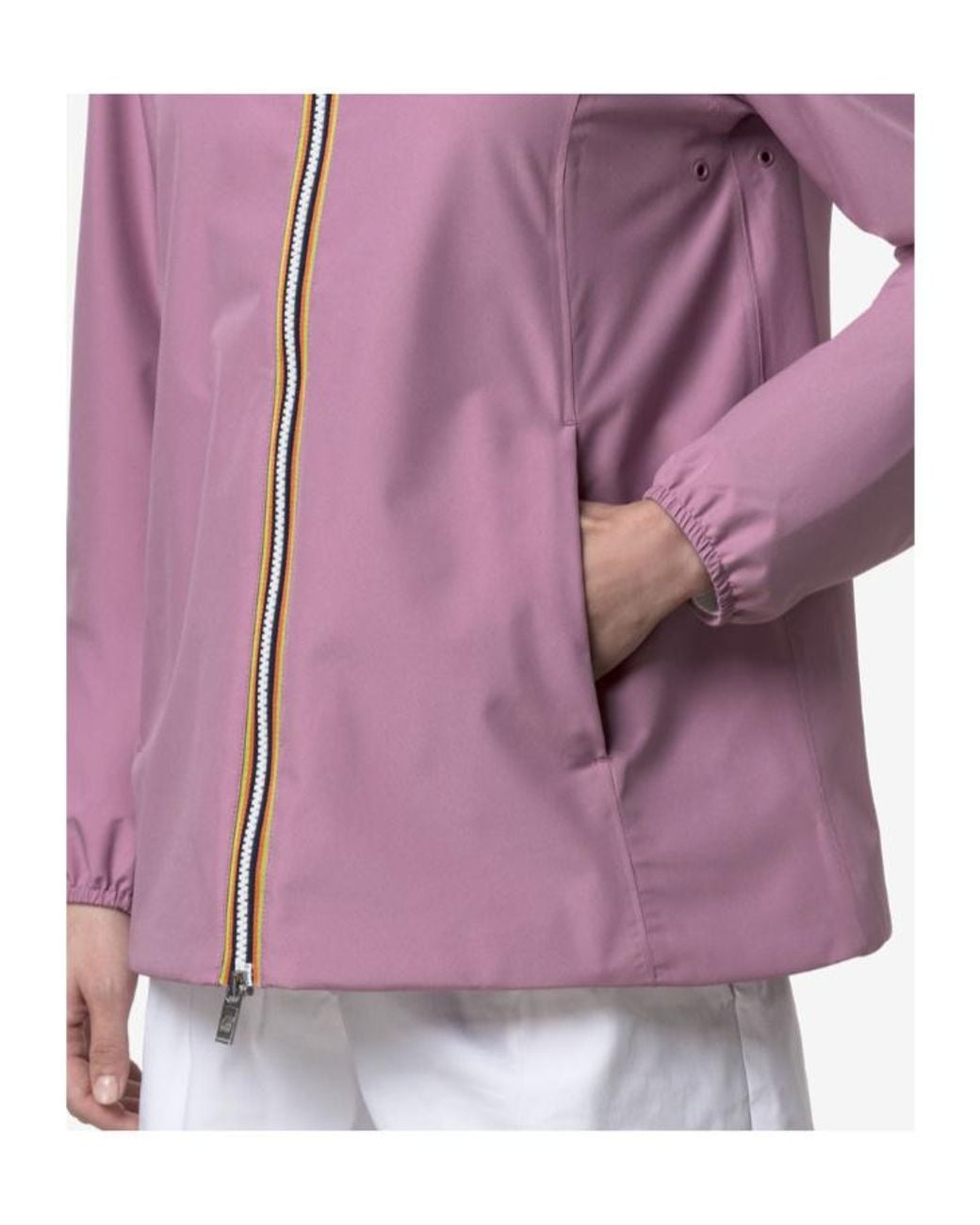 K-Way Purple Marguerite Stretch Jacket