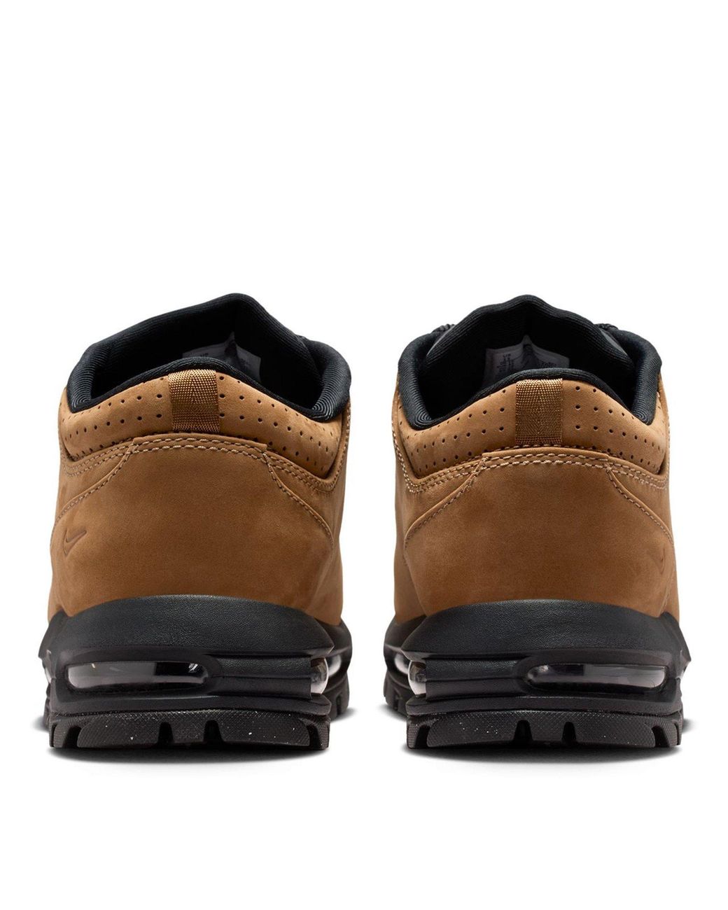 Nike Brown Matte Low-Cut Hiking Shoes for men