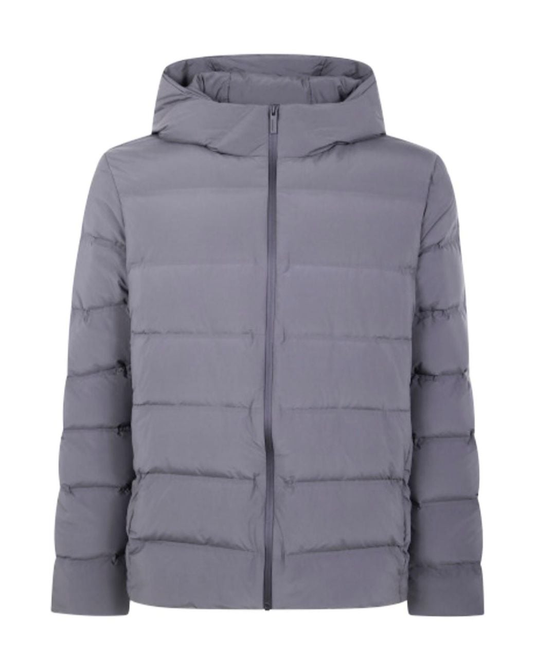 Rrd Gray Hooded Zip-Up Jacket for men