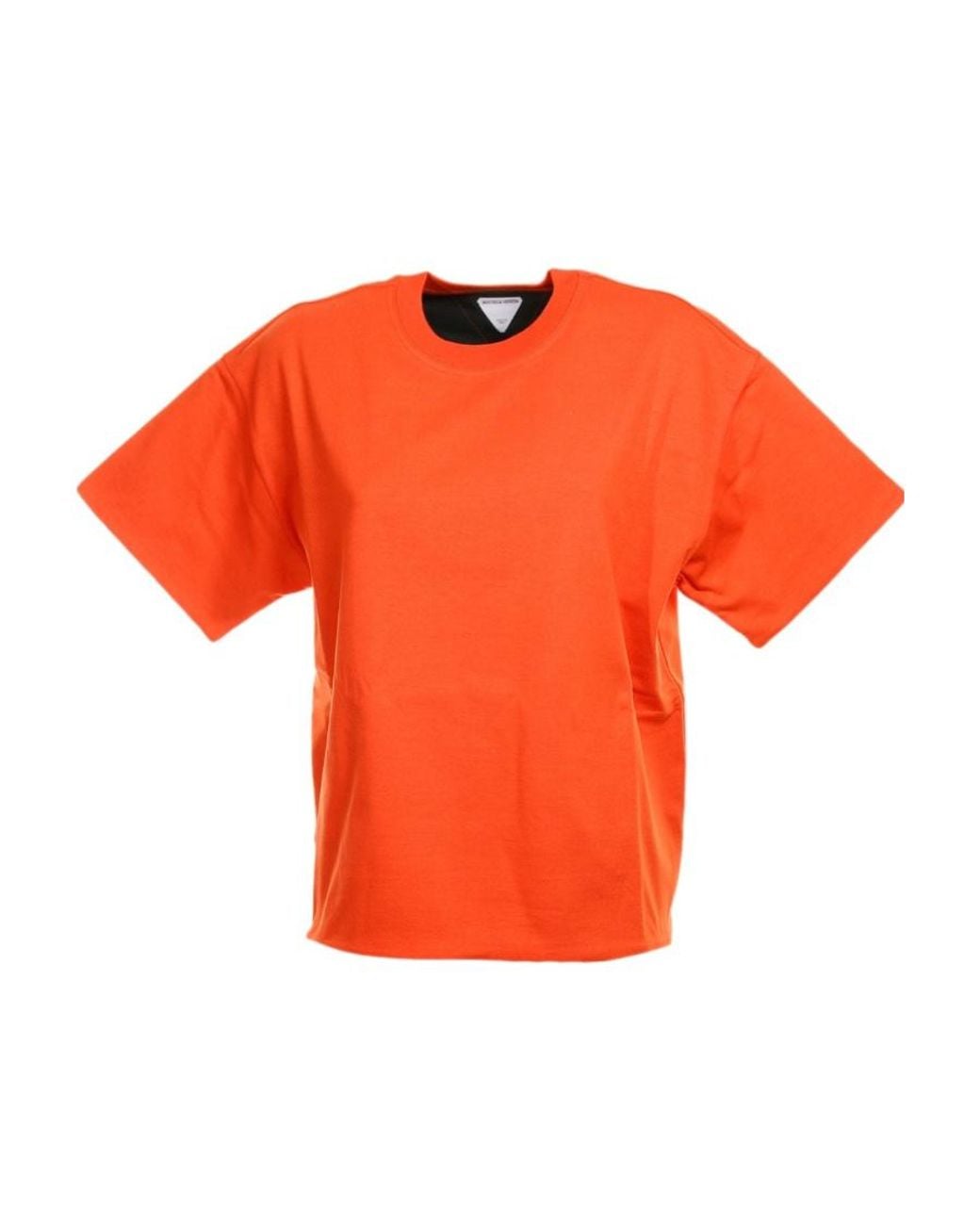 Bottega Veneta Orange Crewneck T-Shirt