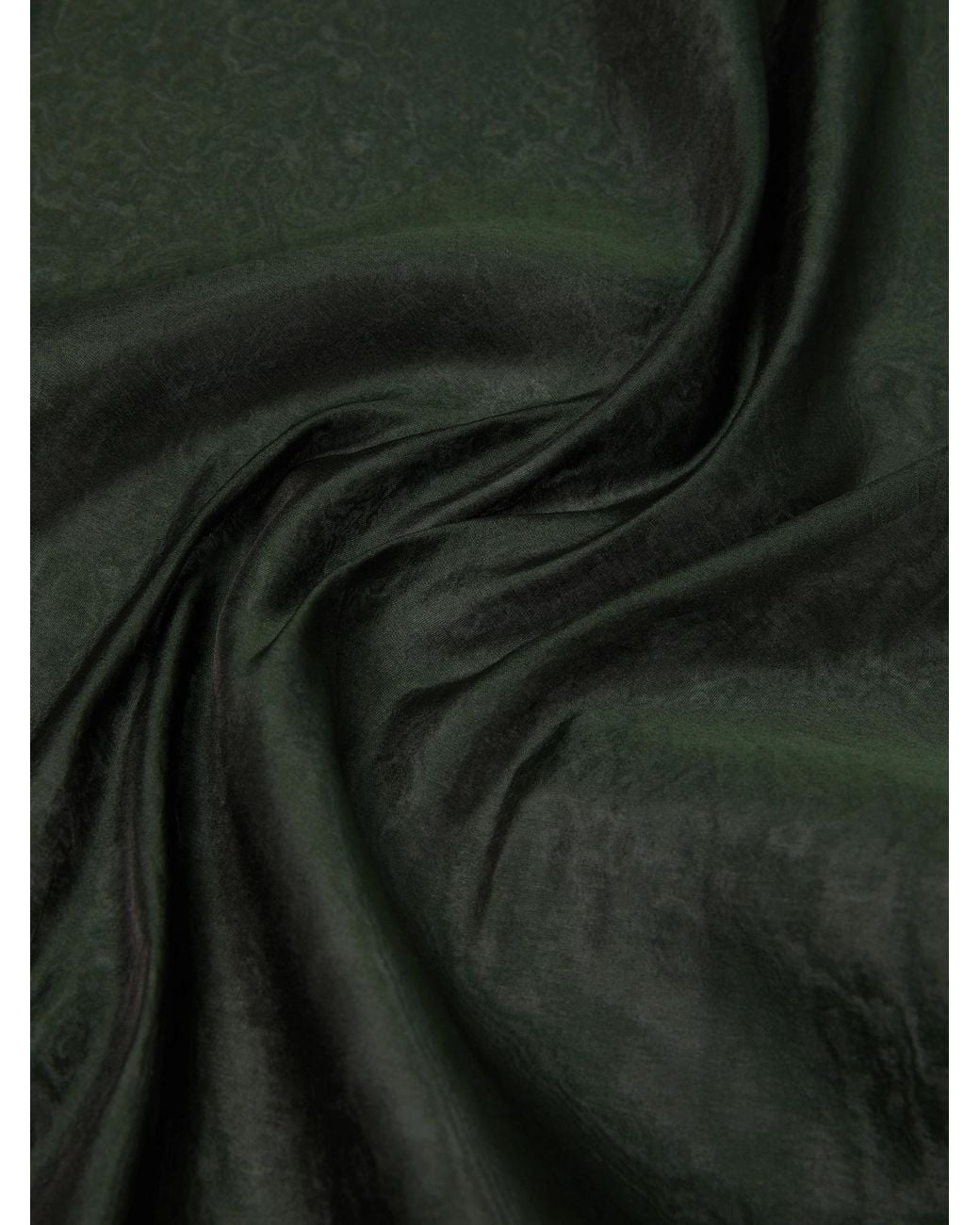 Max Mara Green Silk-Blend Shawl