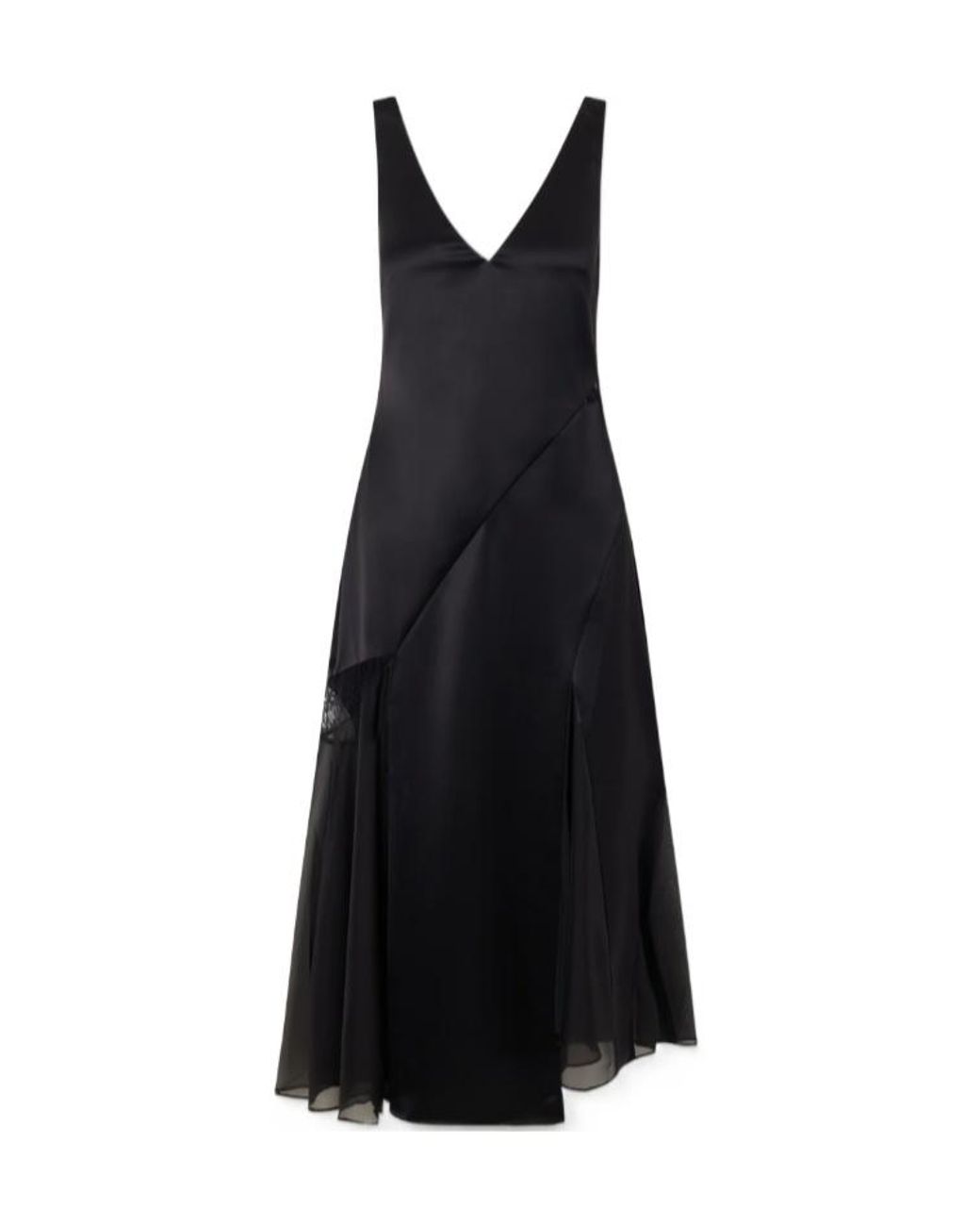 Sir Black Ingrid V-Neck Midi Dress