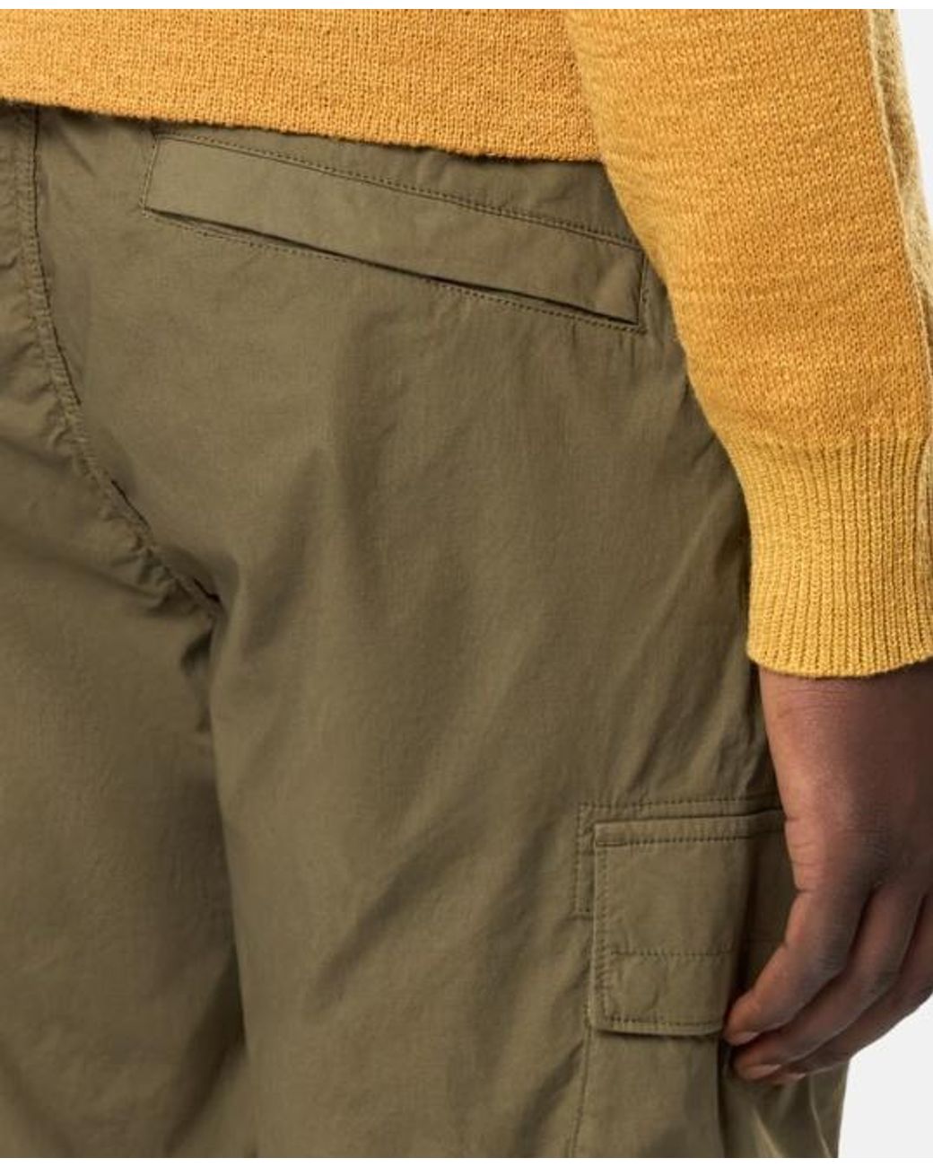 Stone Island Green Cotton Trousers for men