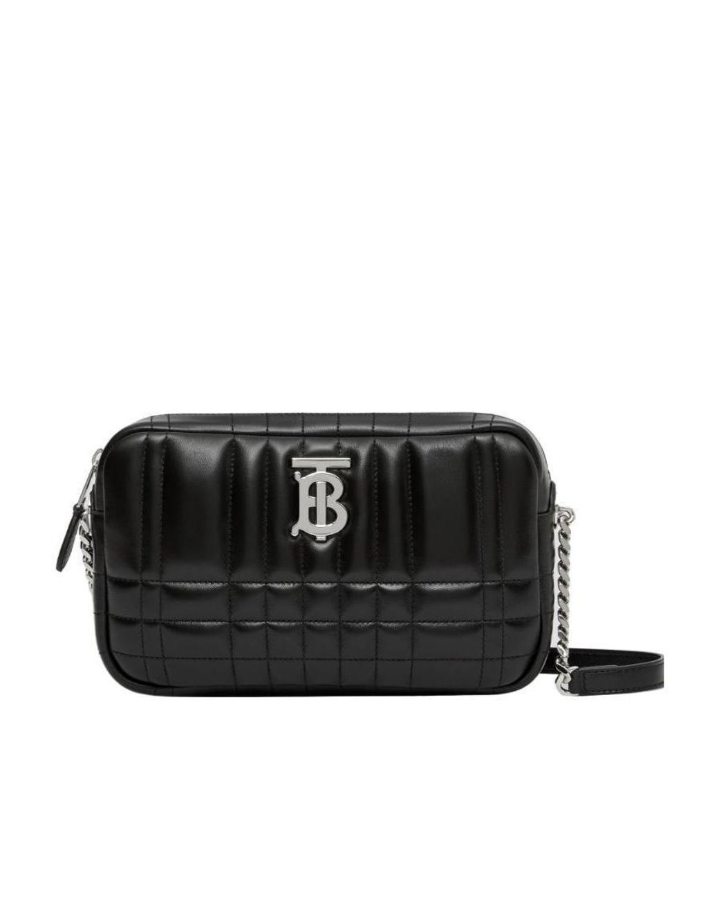 Burberry Black Lola Small Quilted Shoulder Bag