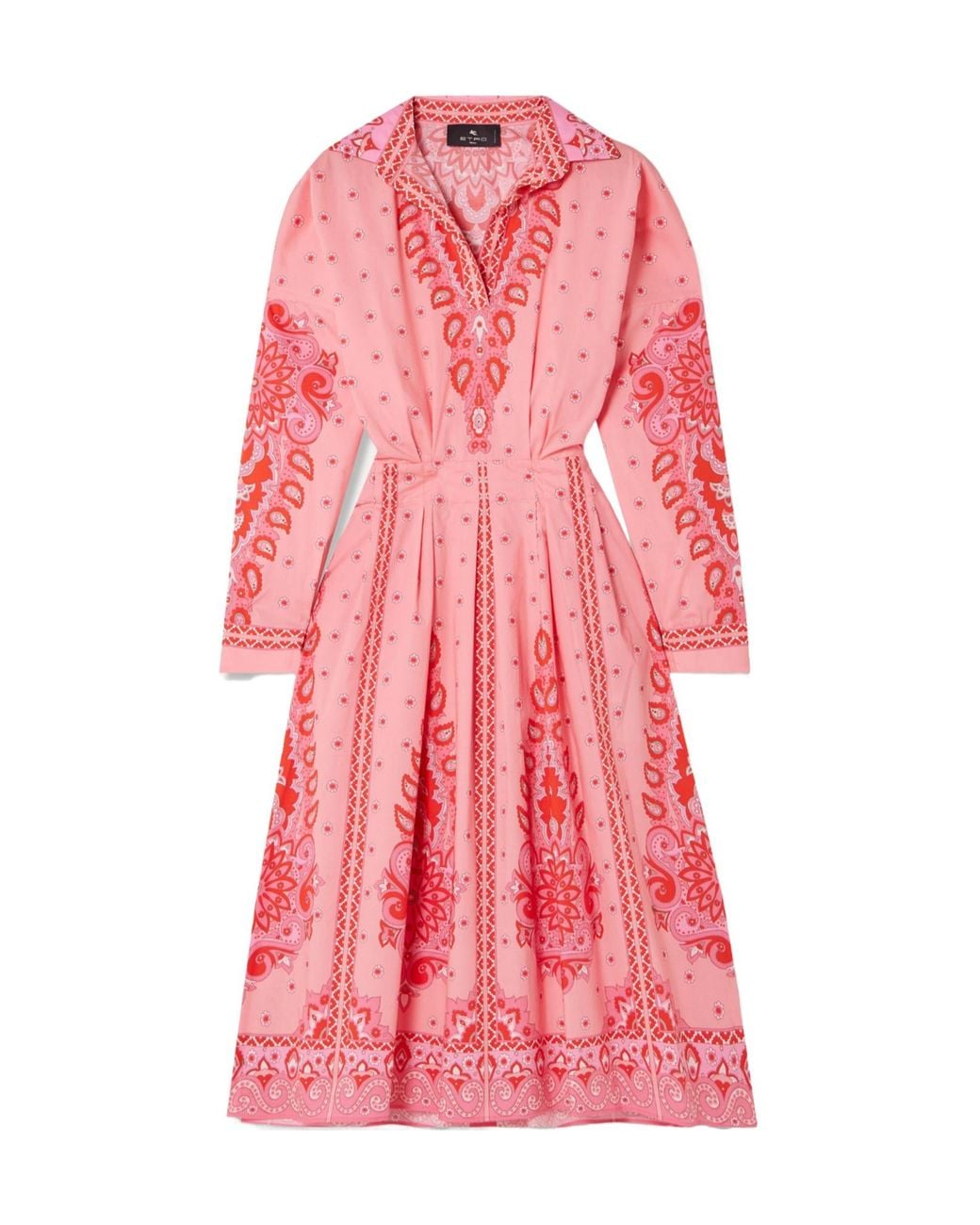 Etro Pink Floral Dress