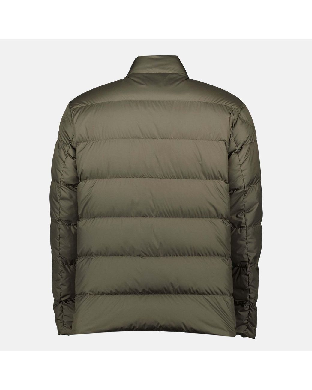 Moncler Green Ouille Reversible Short Padded Jacket for men