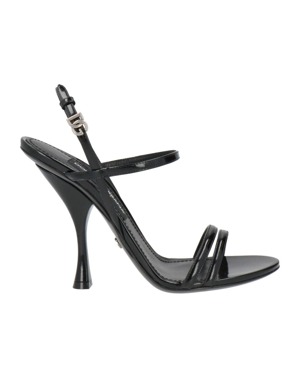 Dolce & Gabbana Metallic Solid Color Sandals