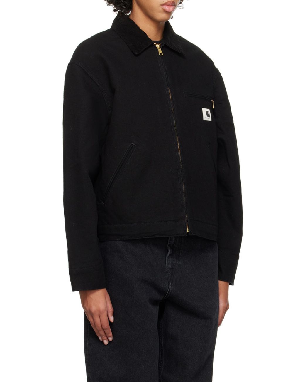 Carhartt Black Og Detroit Zip-Up Jacket